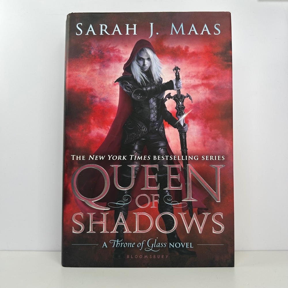 Queen of Shadows 4th Print Hardcover by Sarah J. Maas Throne of Glass